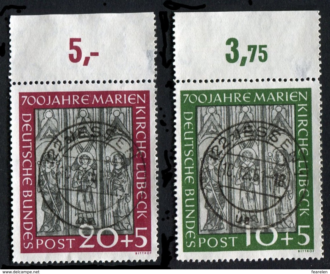 Allemagne, RFA N°25/26 ; Bundesrepublick Deutschland Michel N°139/40 , Qualité Superbe - Oblitérés