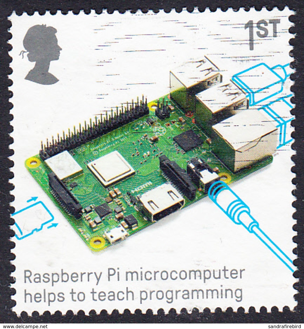 British Engineering (2019) - Raspberry Pi 1st SG4212 - Used Stamps