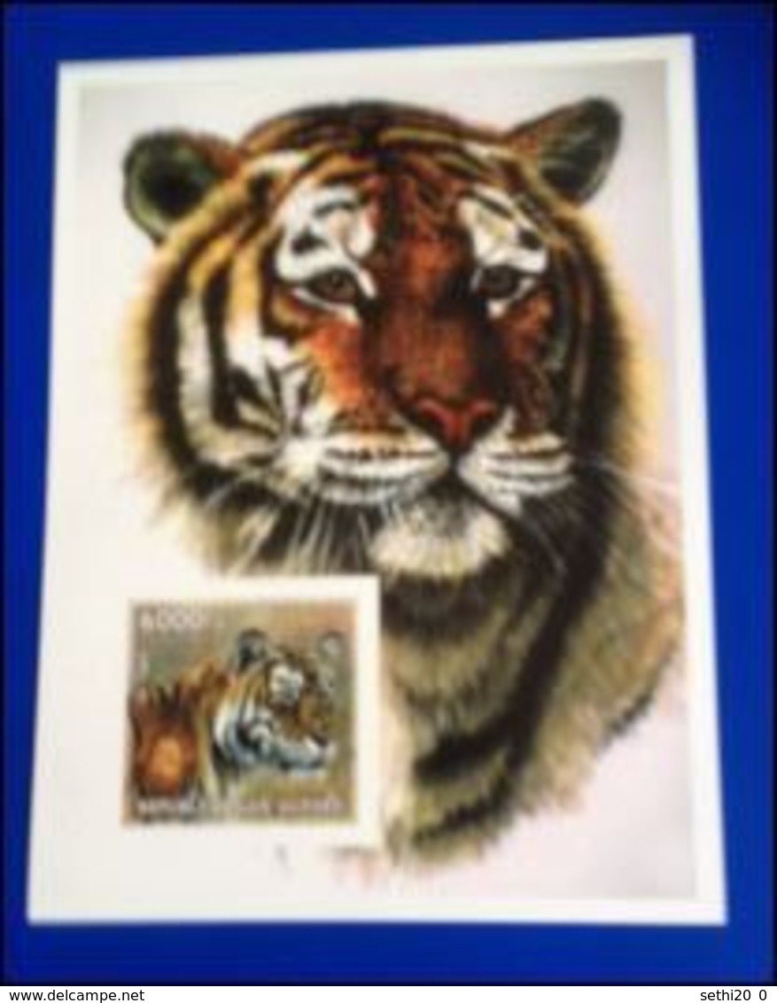 Guinée 2002 Cats Chats Sauvages Tigre   Lions Club Imperf MNH - Rotary, Club Leones