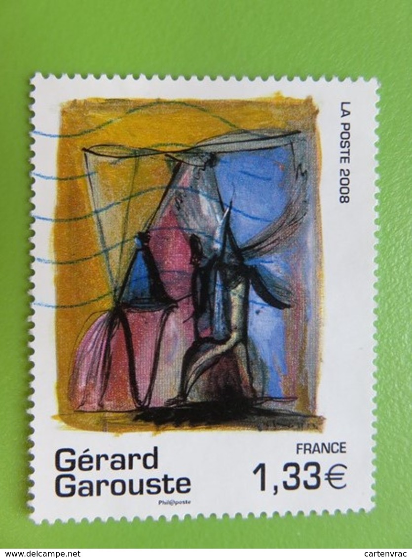 Timbre France YT 4244 - Série Artistique - Tableau De Gérard Garouste - 2008 - Oblitérés