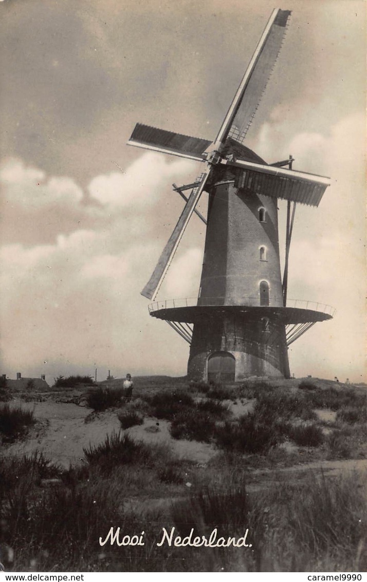 Windmolen Molen Windmill Moulin à Vent  Oosterhout Noord Brabant  Echte Fotokaart    L 620 - Windmolens