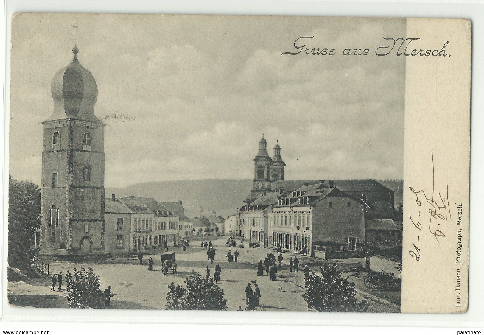 Mersch Marktplatz? 1905 - Ulflingen