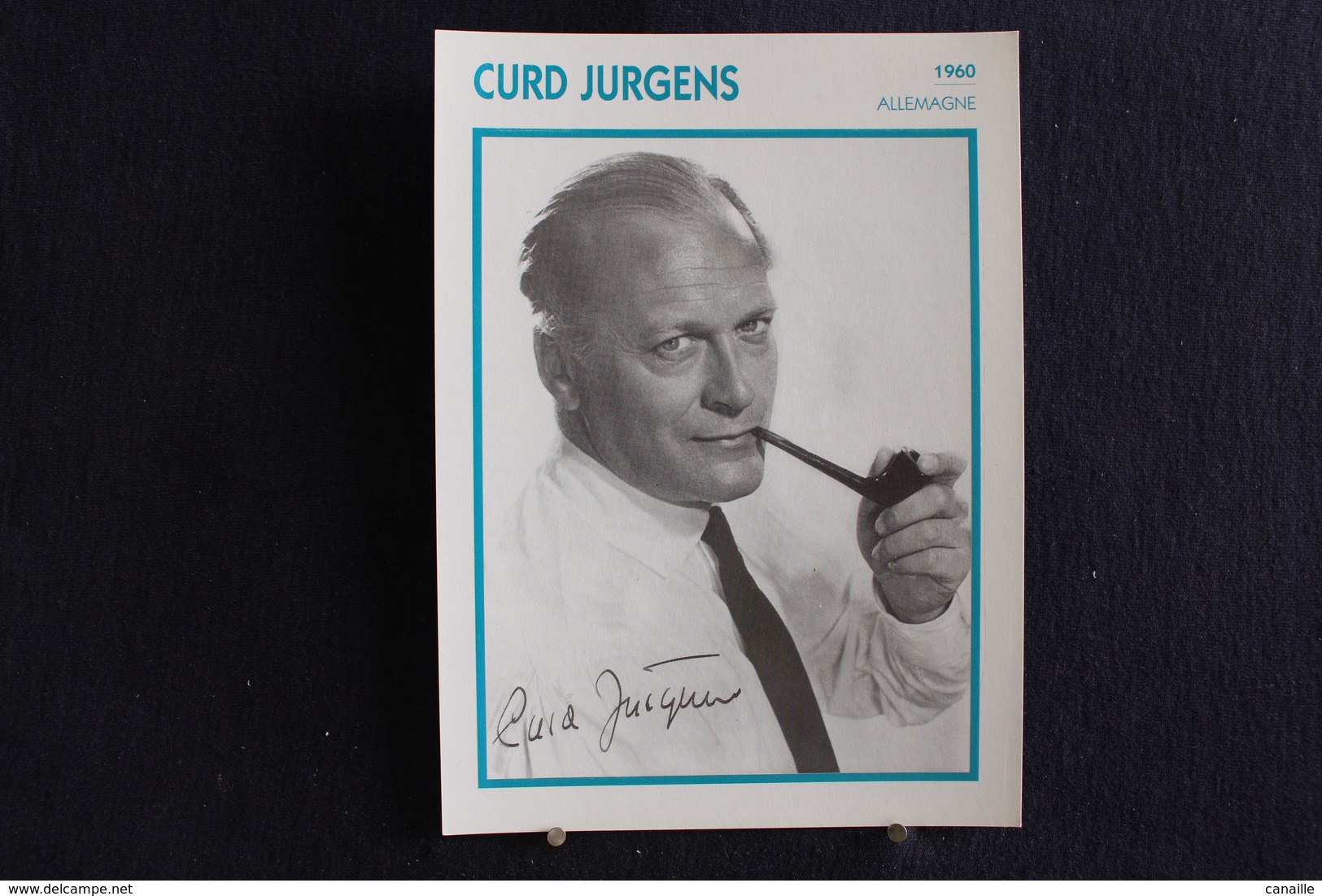 Sp-Acteur,réalisateur Allemand ,1960 - Curd Jürgens, Né En 1915 à Solln (Bavière) Et Mort En 1982 à Vienne (Autriche) - Acteurs