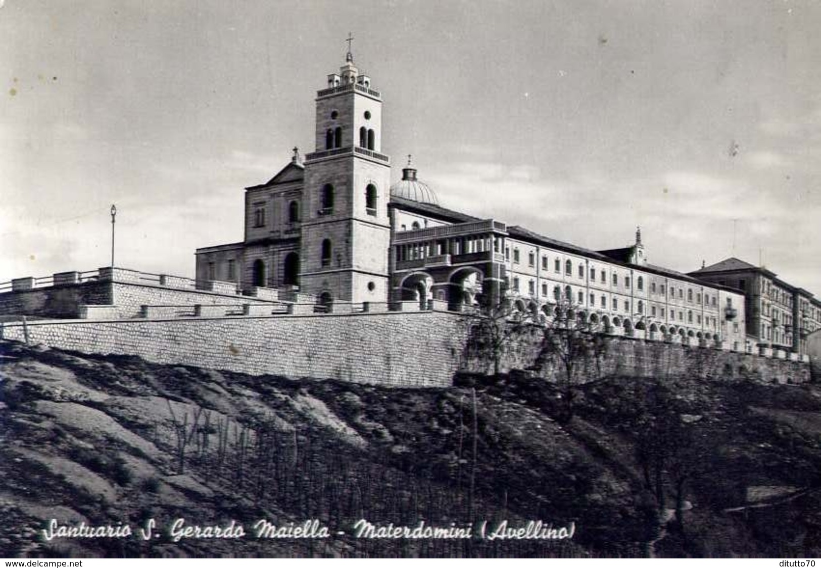 Santuario S.gerardo Maiella - Materdomini - Avellino - Formato Grande Viaggiata – E 13 - Avellino