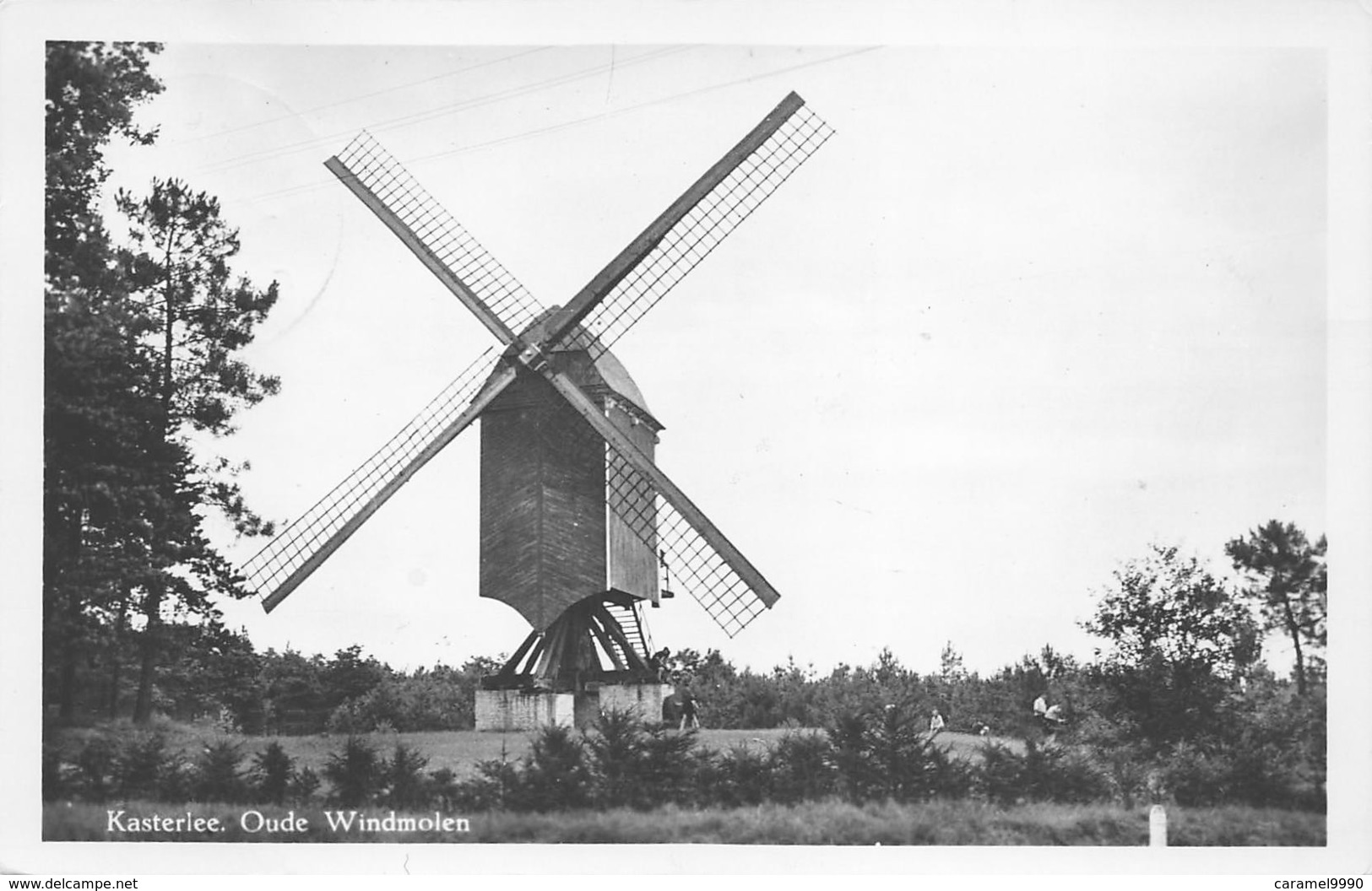 Windmolen Molen Windmill Moulin à Vent  Wind Kasterlee  Oude Windmolen Echte Fotokaart       L 633 - Windmolens