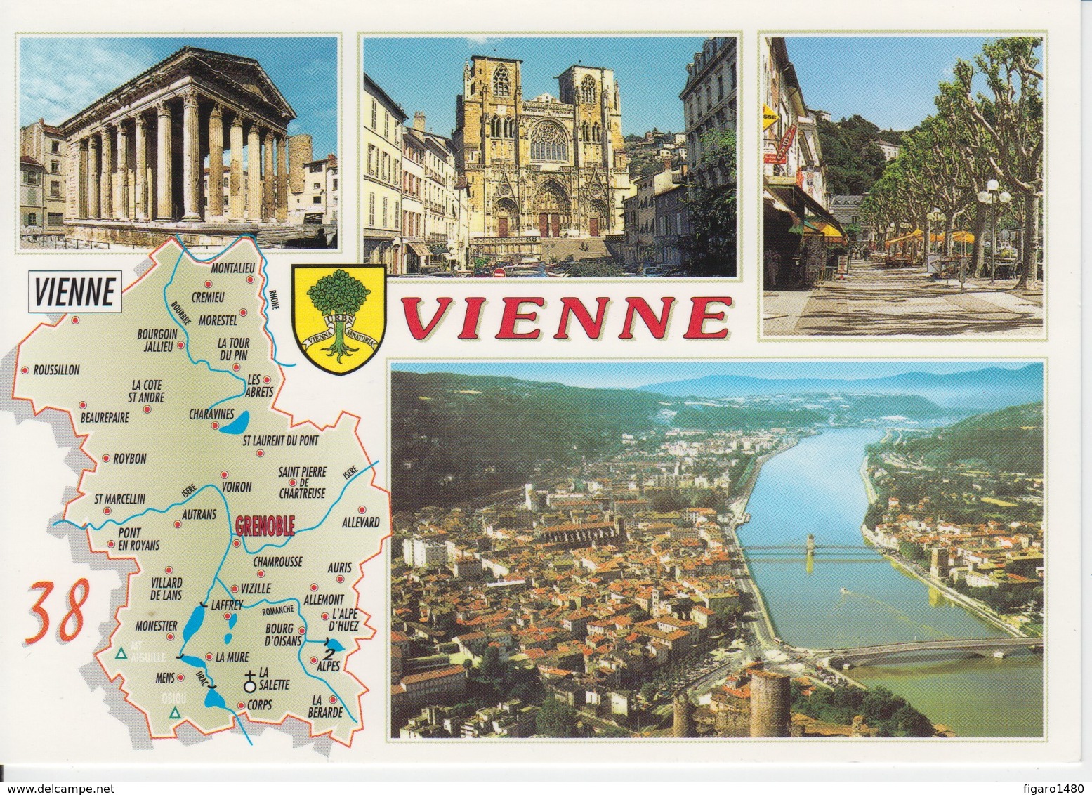 38 ISERE / Vienne - Mapas