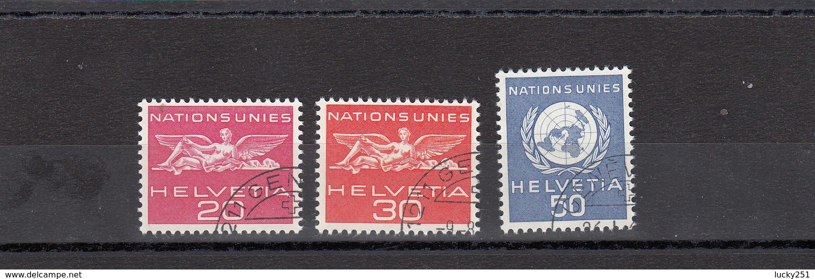 Suisse - 1959 - Oblit - N° YT  - Nations Unies - Type De 1955 - Officials