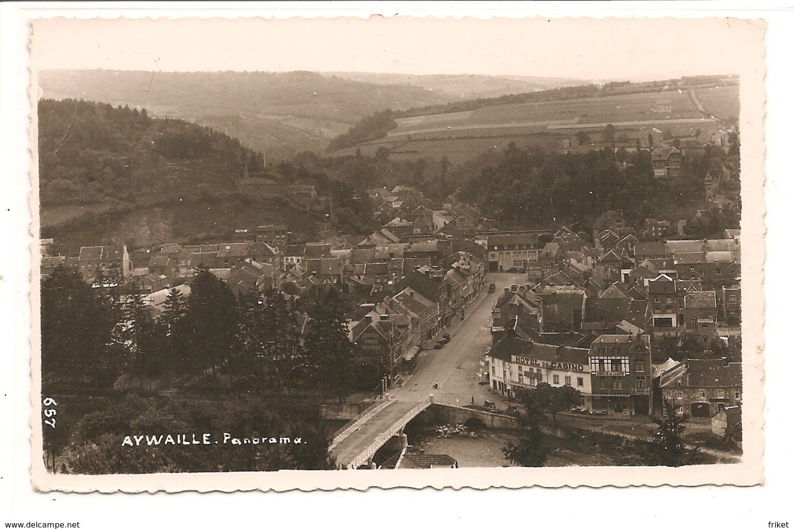 - 104 - AYWAILLE  Panorama Photo Carte MOSA - Aywaille