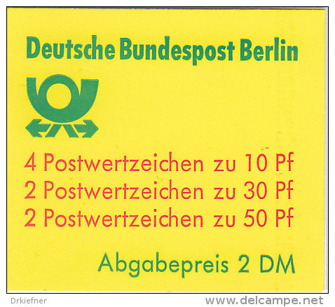 BERLIN  Markenheftchen MH 11 Ca OZ, Postfrisch - Libretti