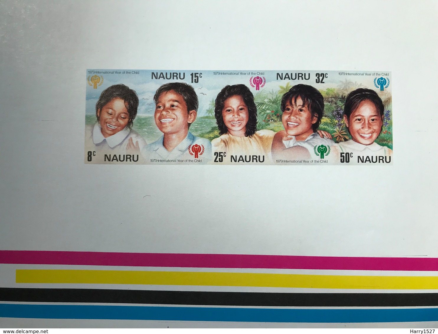 Nauru International Year Of The Child Proof Sheet - Nauru