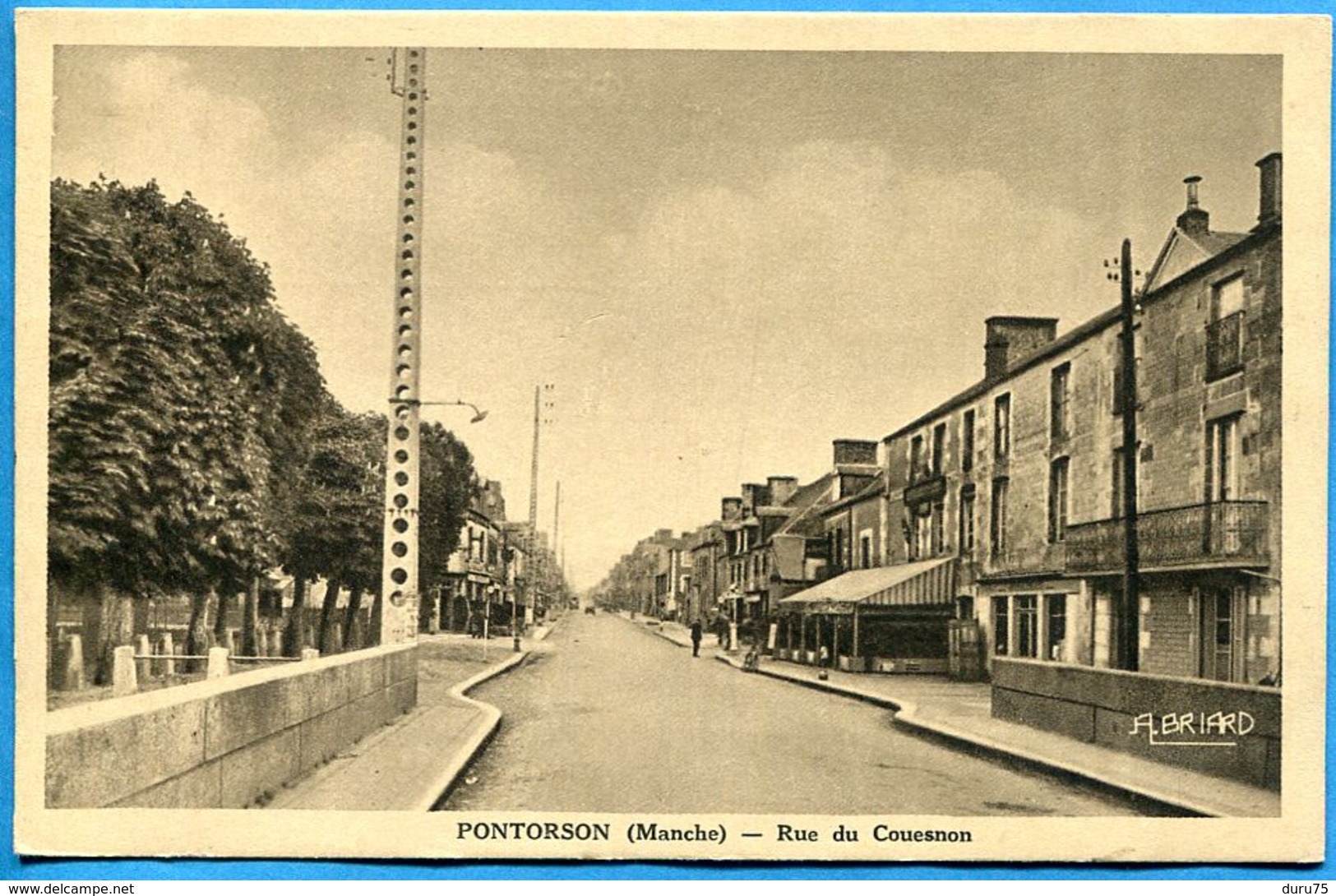 PONTORSON  Rue Du Couesnon - Non écrite . Excellent état - Pontorson