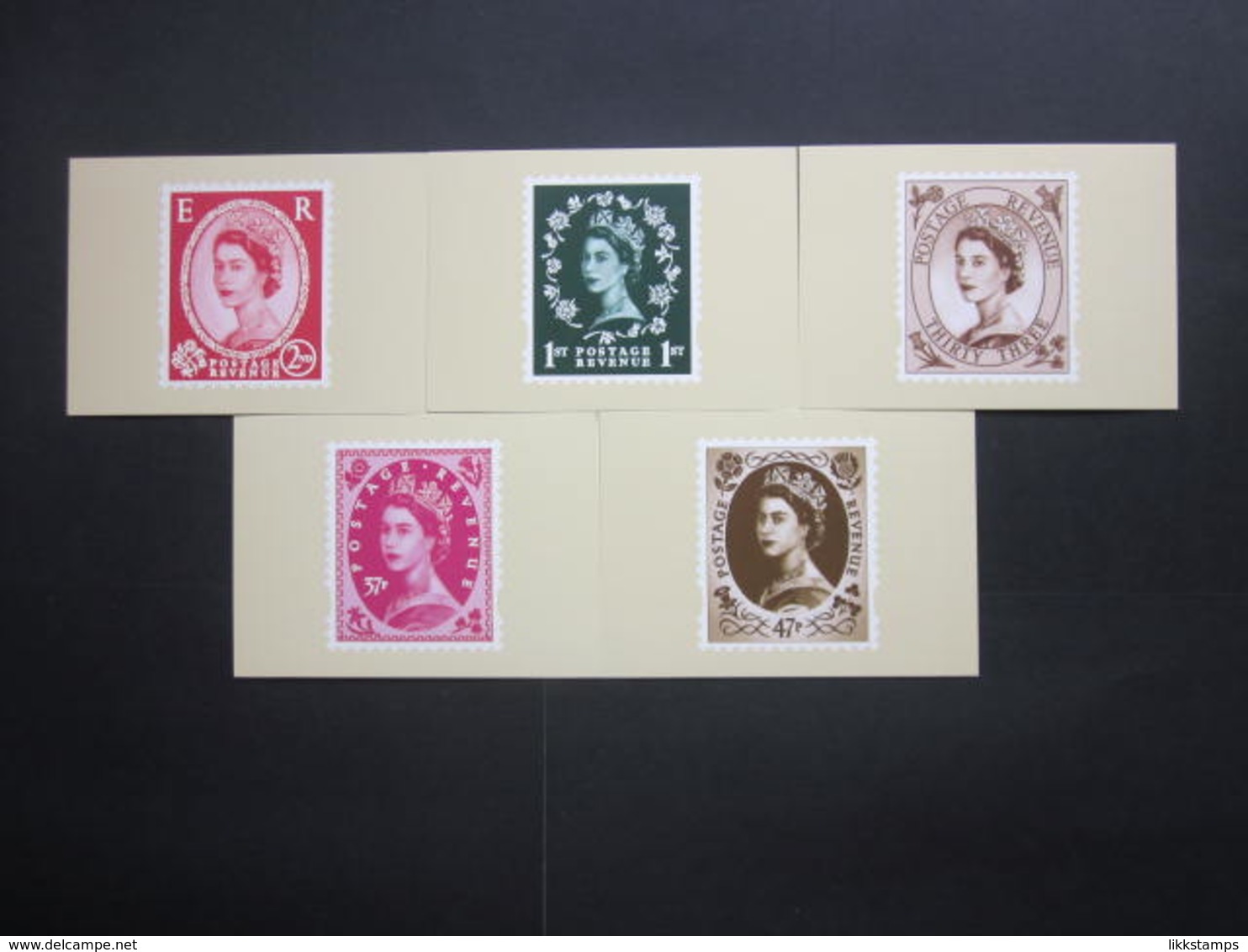 2002 THE 50th ANNIVERSARY OF WILDING DEFINITIVES P.H.Q. CARDS UNUSED, ISSUE No. D 21 #00682 - PHQ Cards