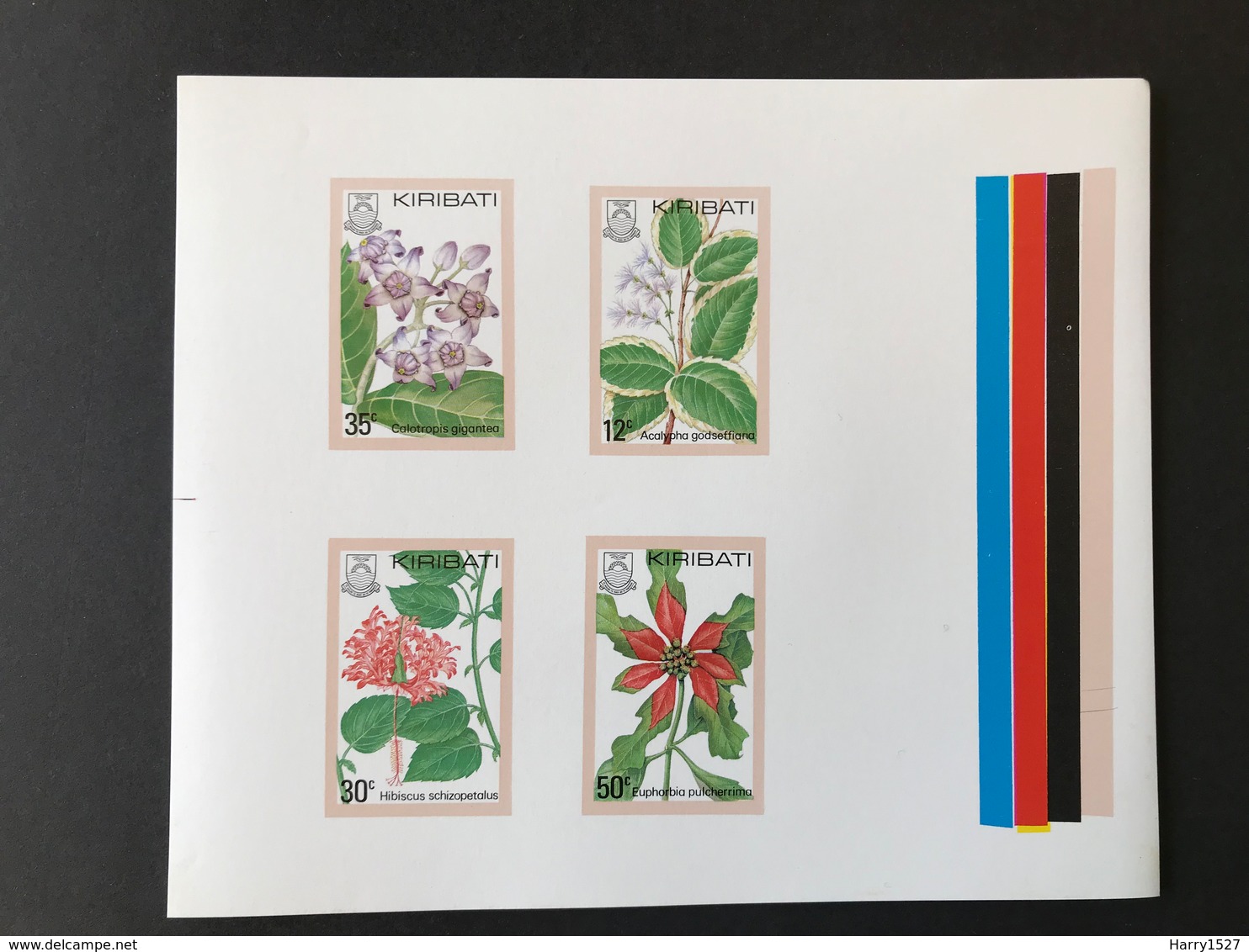 Kiribati Fauna Proof Sheet - Kiribati (1979-...)