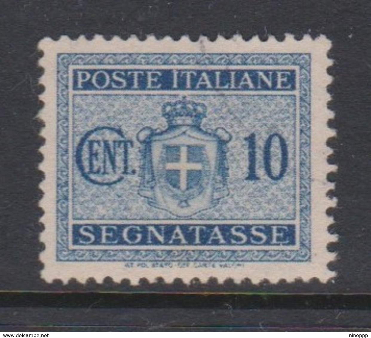 Italy PD 86 1945 Lieutenance  Postage Due,10c Blue,used - Postage Due