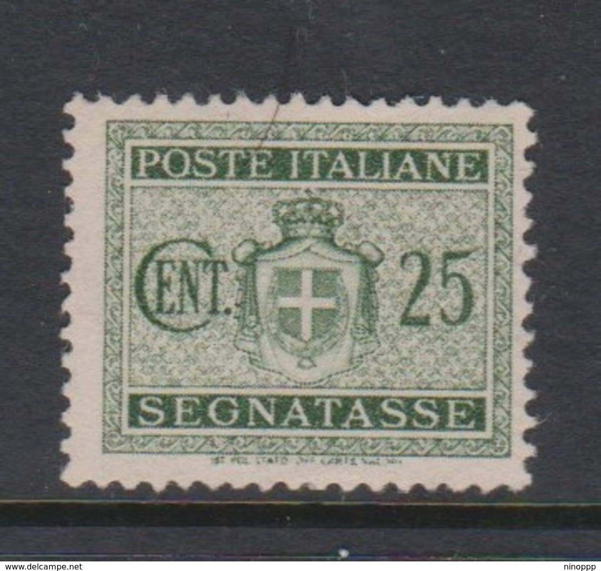 Italy PD 87 1945 Lieutenance  Postage Due,25c Green,used - Postage Due