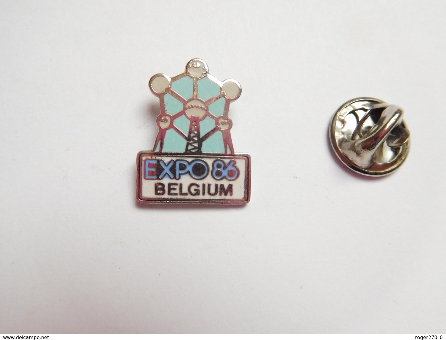 Beau Pin's En EGF , Expo 86 , Belgium , Atomium , Bruxelles - Villes