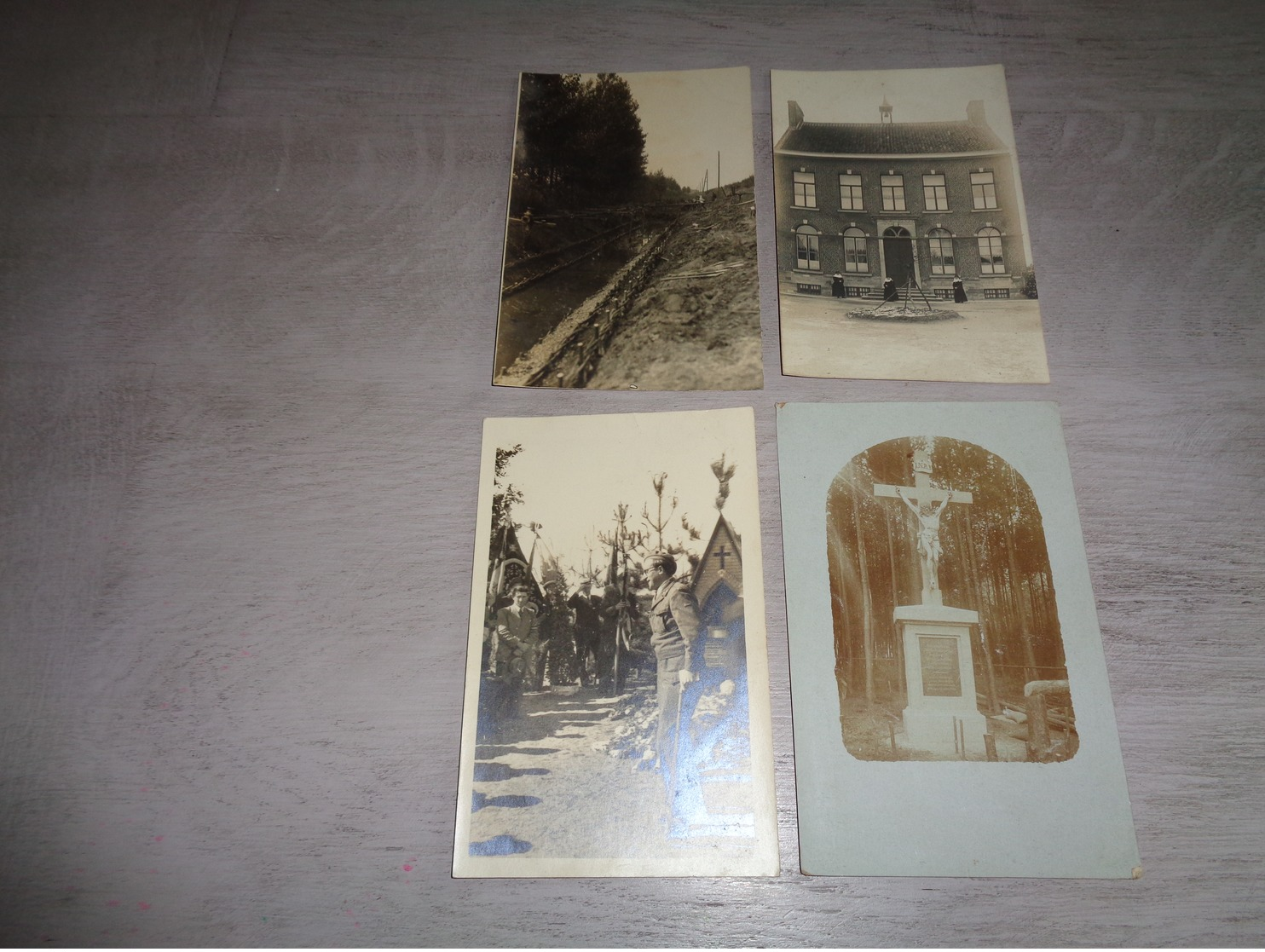 Beau Lot De 20 Cartes Photos ( Carte Photo )  à Localiser  Inconnu  Mooi Lot Van 20 Fotokaarten Fotokaart Te Lokaliseren - 5 - 99 Postkaarten