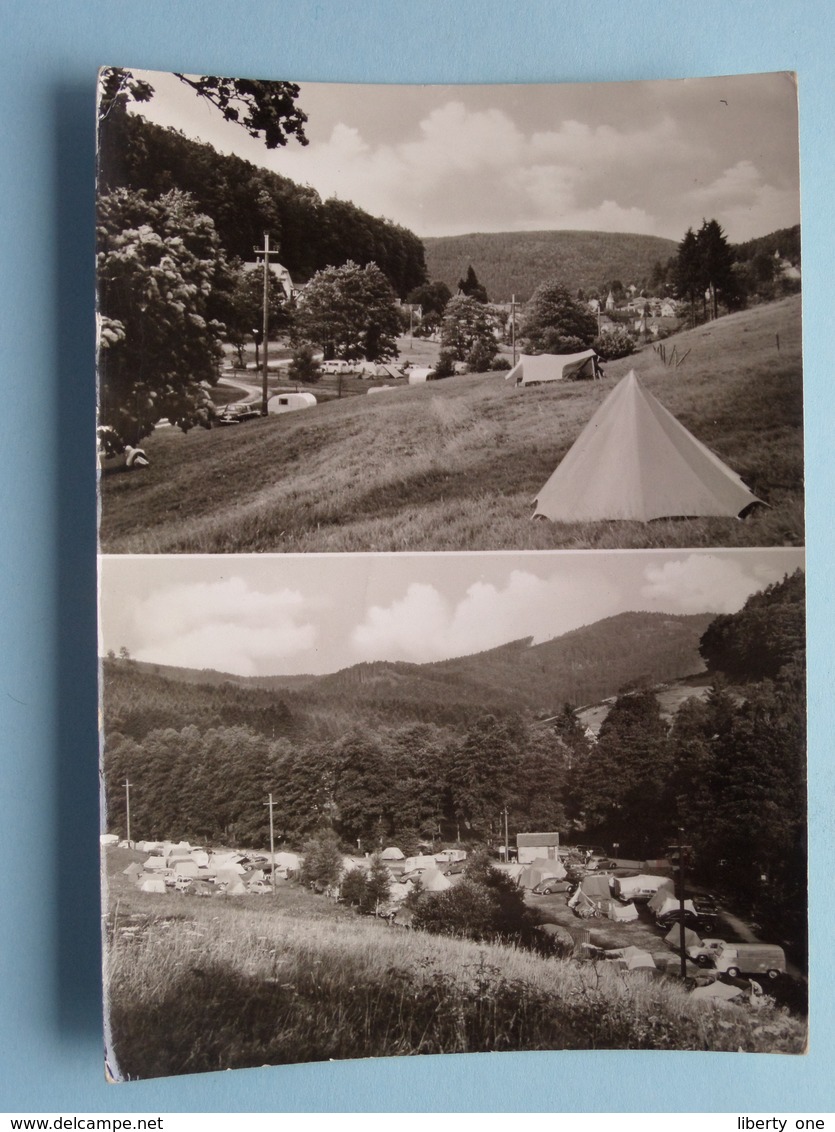 Herrenalb/Schw. CAMPINGPLATZ ( Foto Herr ) Anno 196? ( See / Voir Photo ) ! - Calw