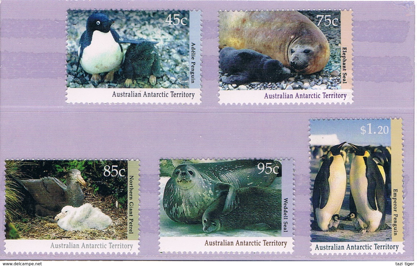 AUSTRALIAN ANTARCTIC TERRITORY (AAT) • 1992 • ANTARCTIC REGIONAL WILDLIFE • PRESENTATION PACK - Unused Stamps