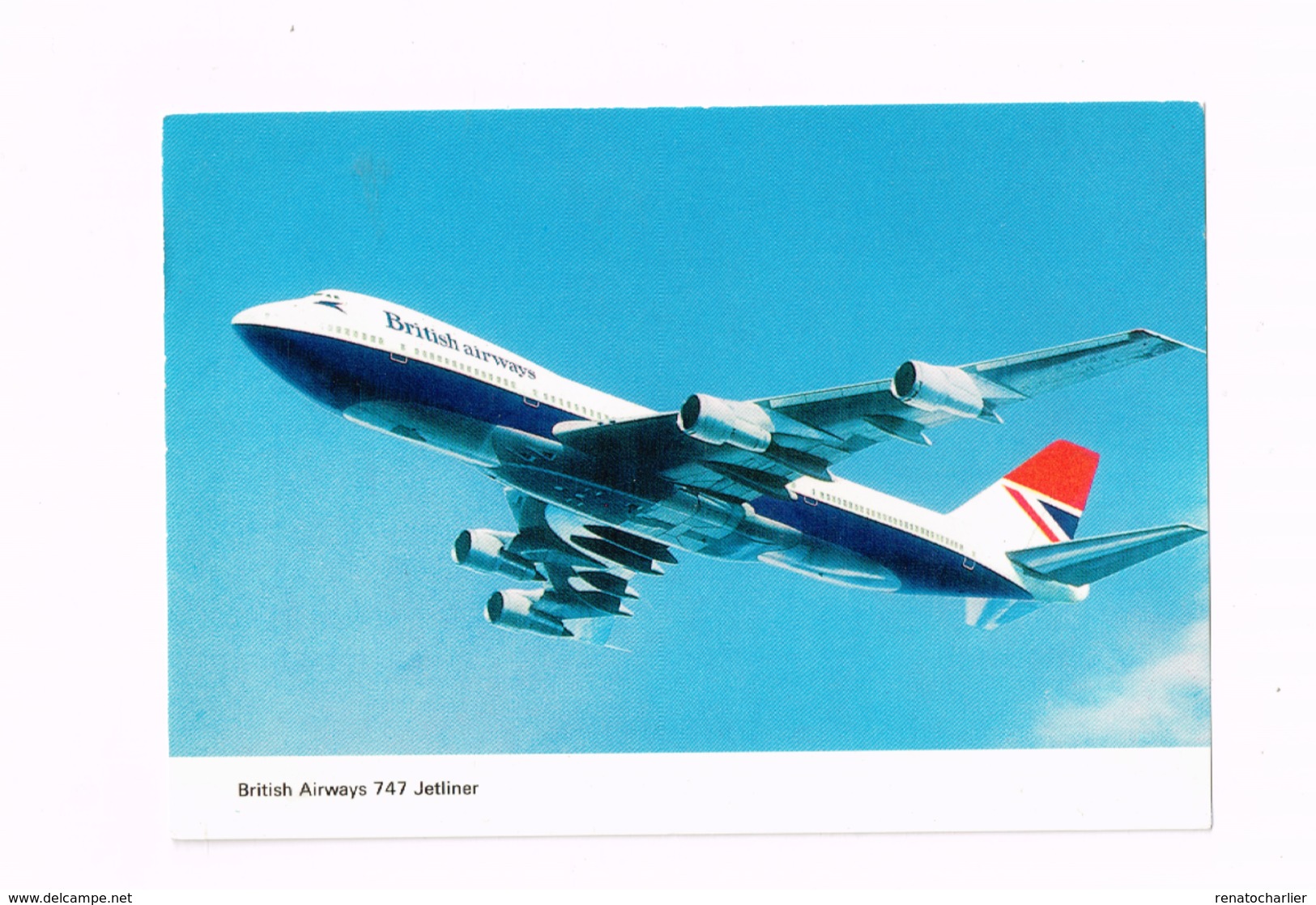 British Airways 747 Jetliner. - 1946-....: Modern Era