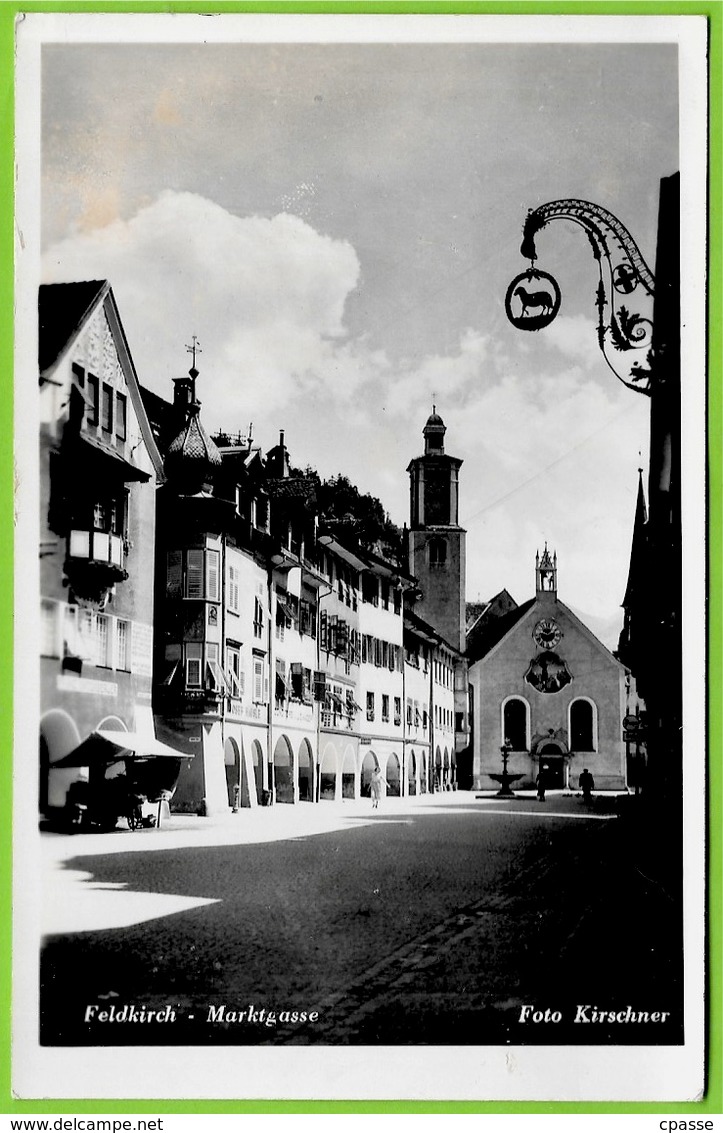 CPSM Autriche AUSTRIA Vorarlberg FELDKIRCH Marktgasse * Enseigne Ferronnerie - Feldkirch