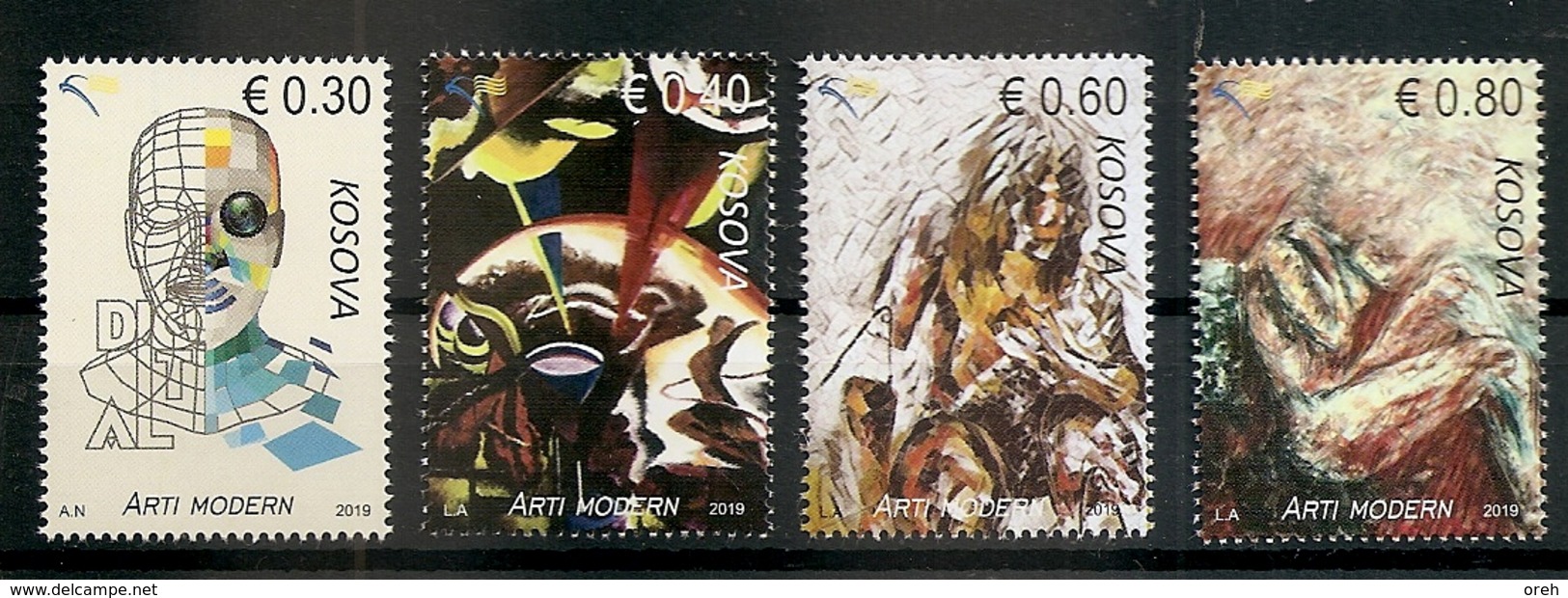 KOSOVO 2019,MODERN ART,PAINTIG,MNH - Kosovo