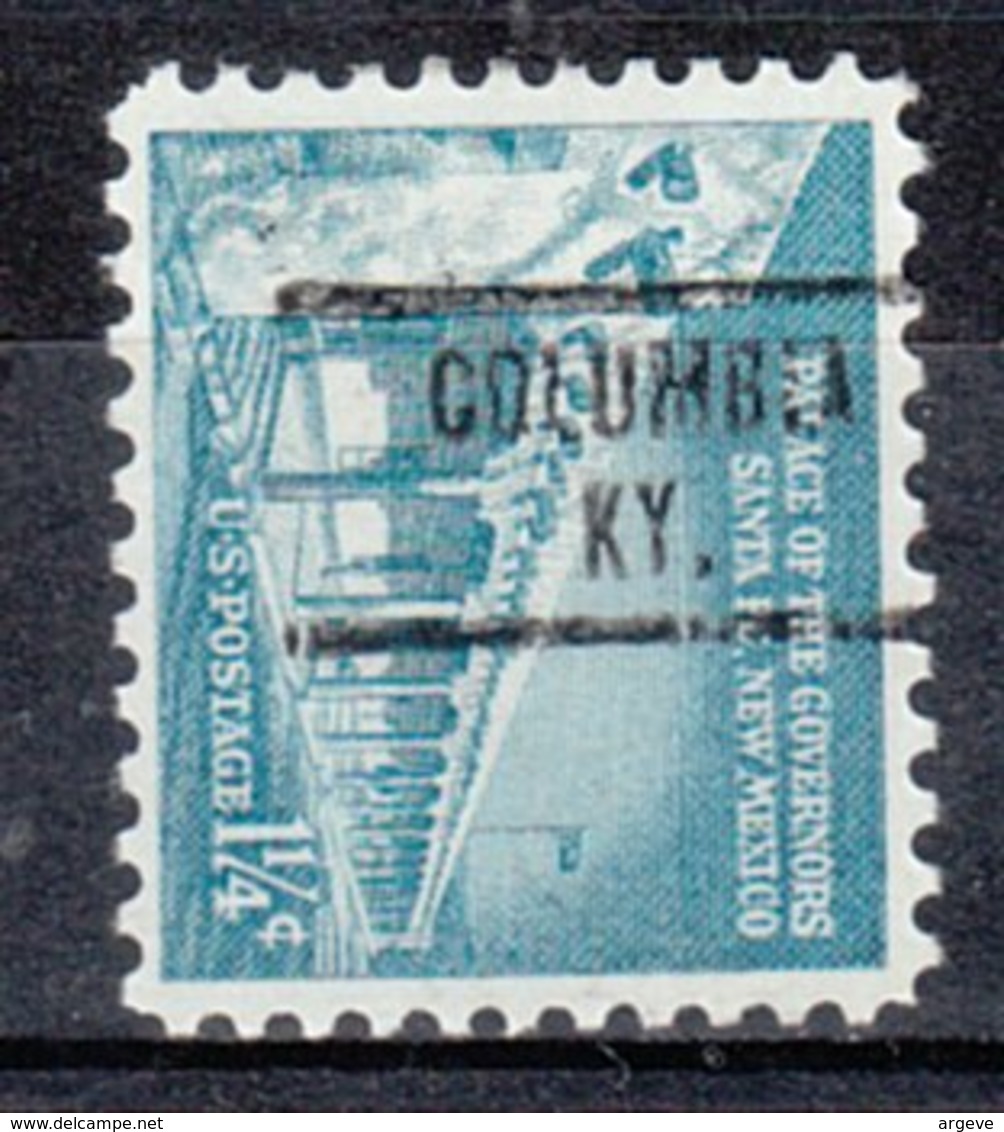 USA Precancel Vorausentwertung Preo, Locals Kentucky, Columbia 734 - Prematasellado