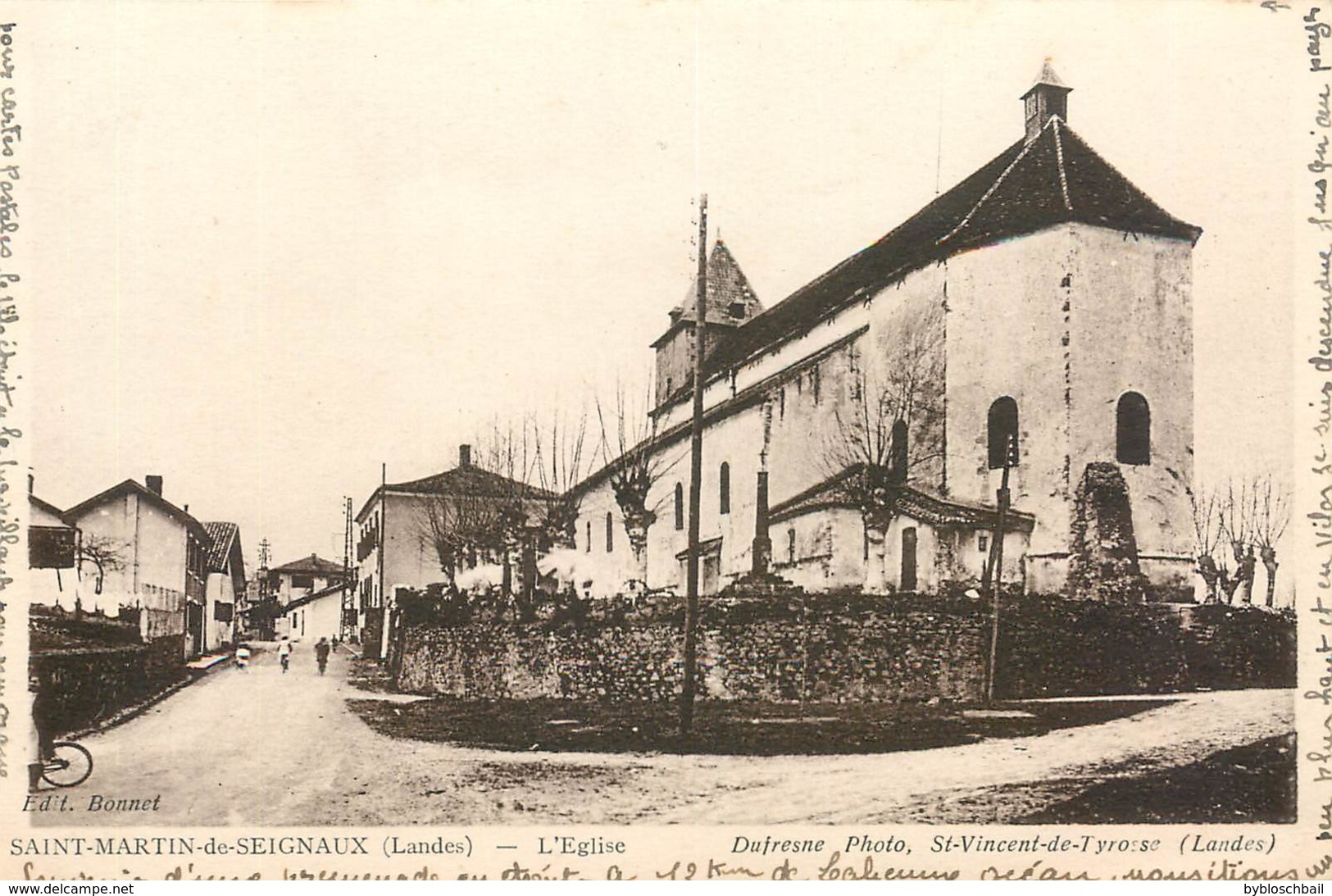 CPA 40 Landes St Saint Martin De Seignanx L'Eglise (Seignaux) - Other & Unclassified