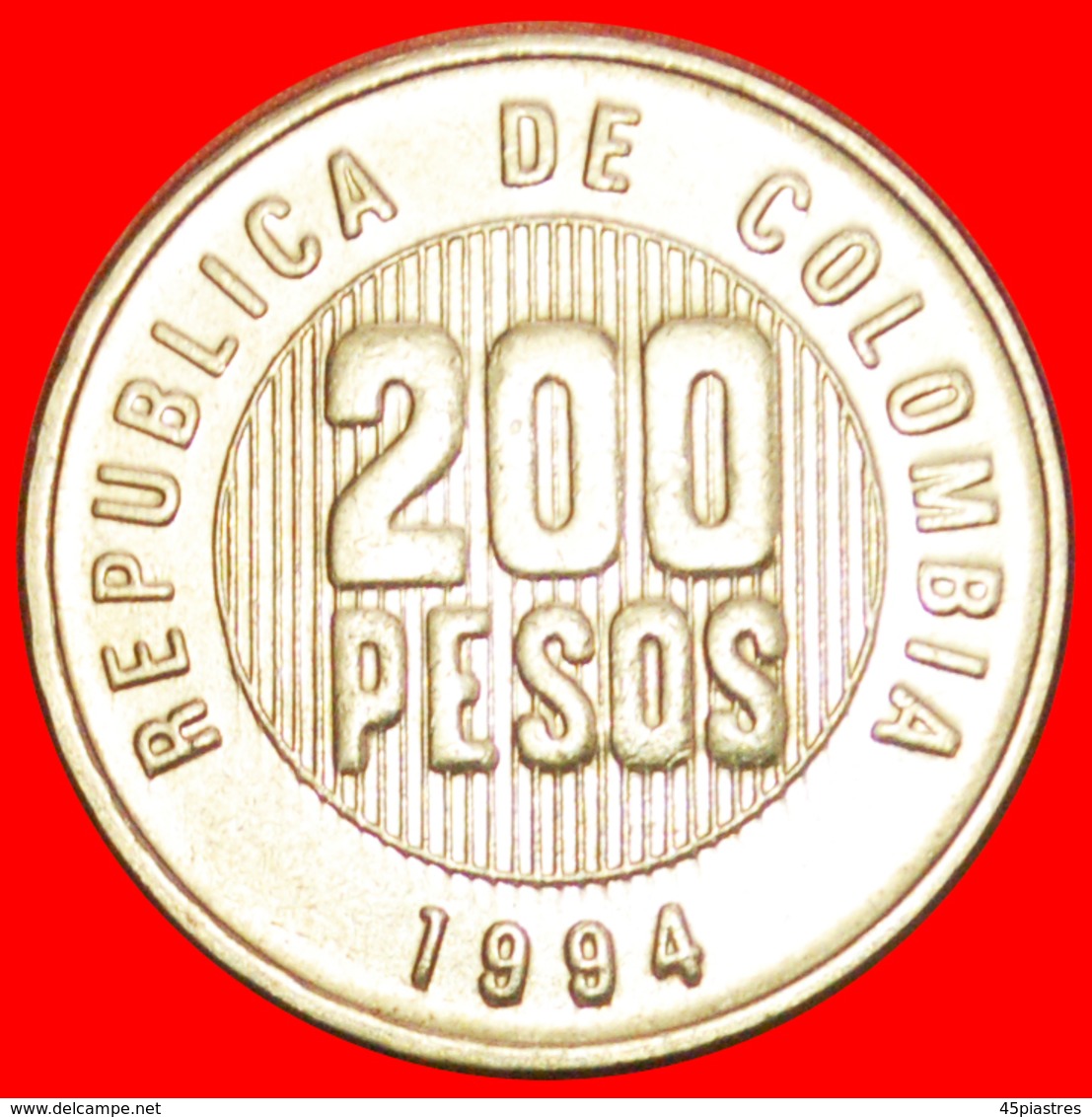 + QUIMBAYA: COLOMBIA ★ 200 PESOS 1994 DISCOVERY COIN! LOW START ★ NO RESERVE! - Colombia