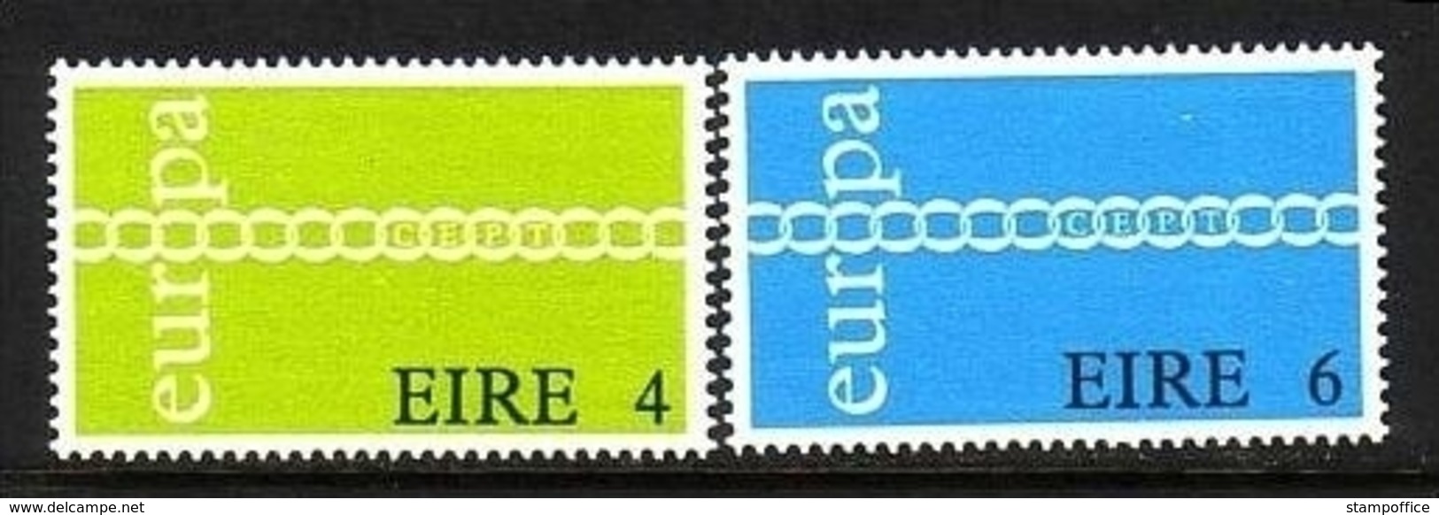 IRLAND MI-NR. 265-266 ** EUROPA 1971 - KETTE - 1971