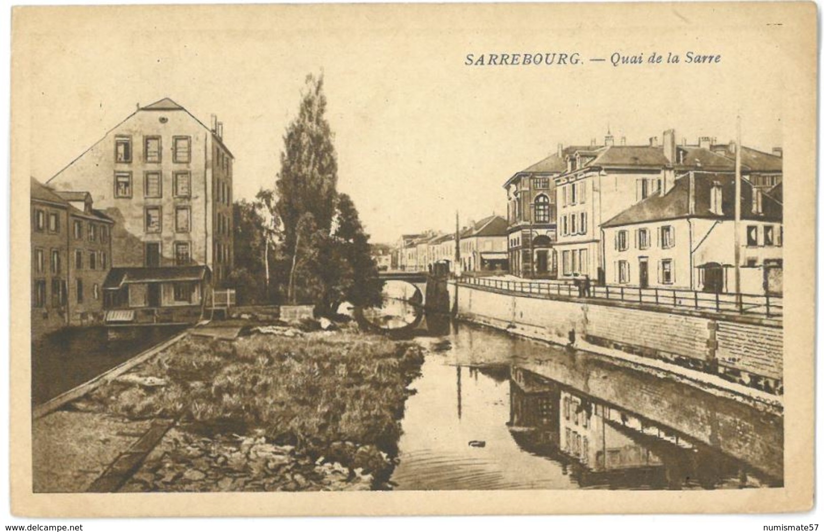 CPA SARREBOURG - Quai De La Sarre - Sarrebourg