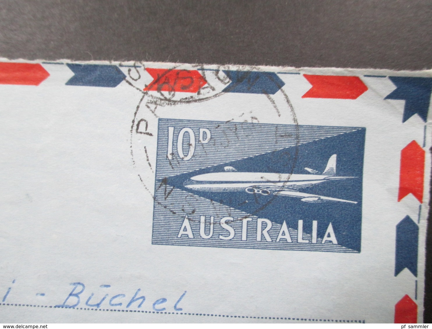 Australien 1960 Aerogramme Air Mail Stempel Padstow Nach Diepoldsau St. Gallen In Der Schweiz. Mit Inhalt - Brieven En Documenten