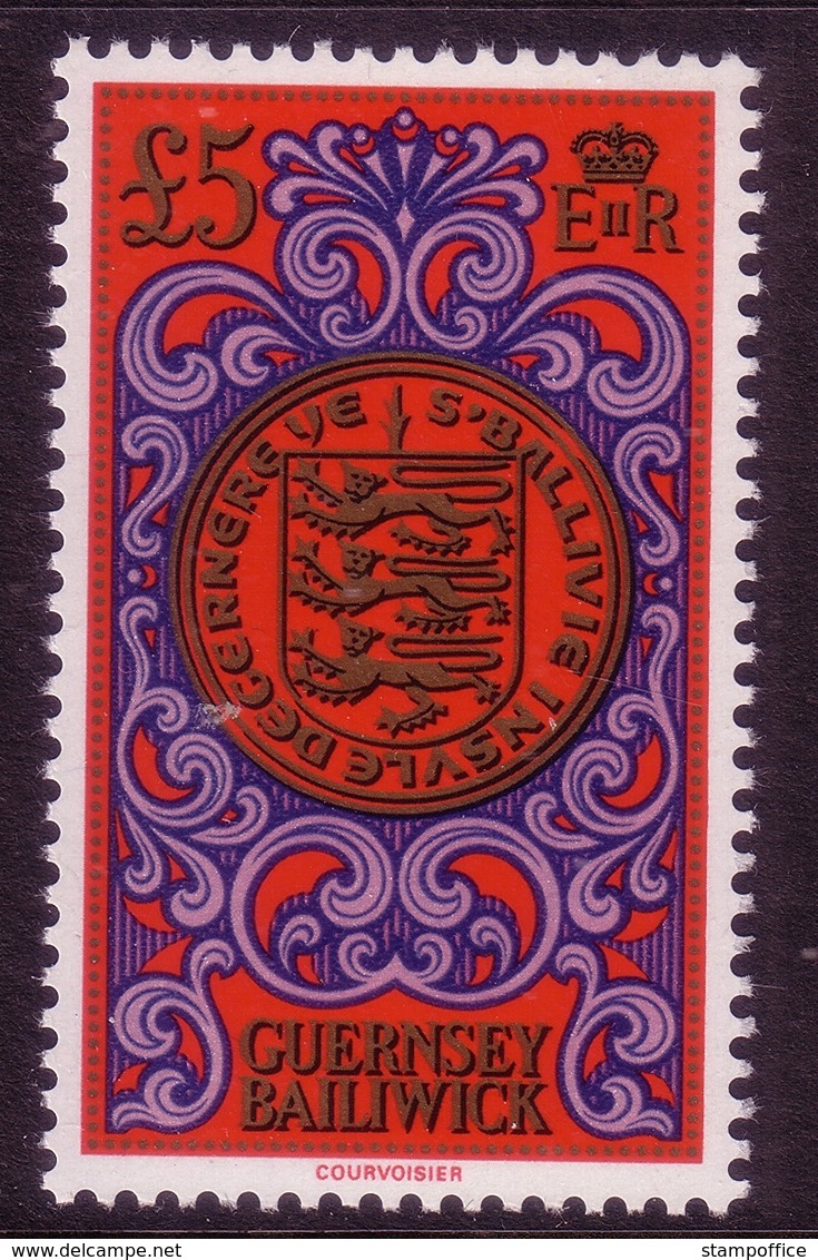 GUERNSEY MI-NR. 222 ** SIEGEL Mit LANDESWAPPEN 1981 - Guernsey