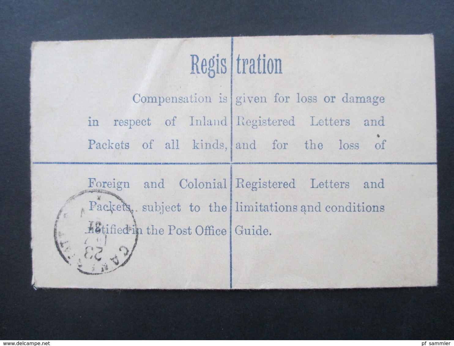 GB 1931 Registered Letter Edinburghn 73 No. 2810 Stempel Murrayfield Einschreiben Mit Zusatzfrankatur - Lettres & Documents