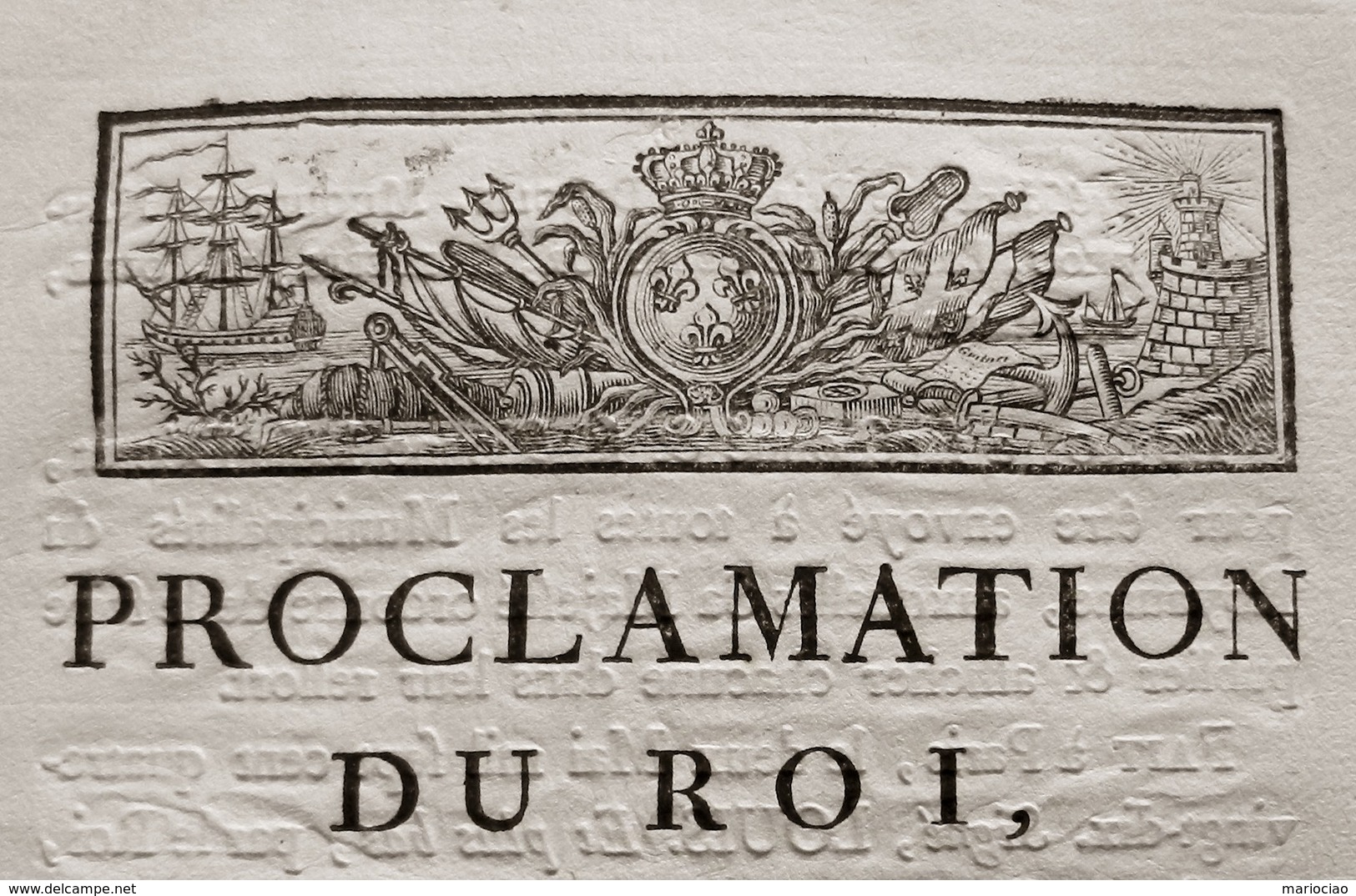 D-FR Révolution 1790 COMPAGNIE DES INDES Liberté Du Commerce De L'Inde, Au-delà Du Cap De Bonne Espérance - Documenti Storici