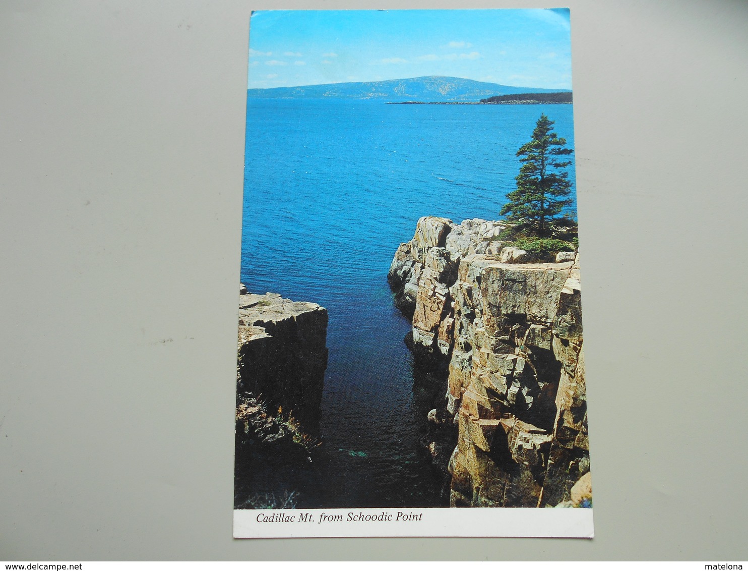 ETATS UNIS ME MAINE CADILLAC MOUNTAIN AND FRENCHMAN'S BAY FROM SCHOODIC POINT ACADIA NATIONAL PARK - Autres & Non Classés