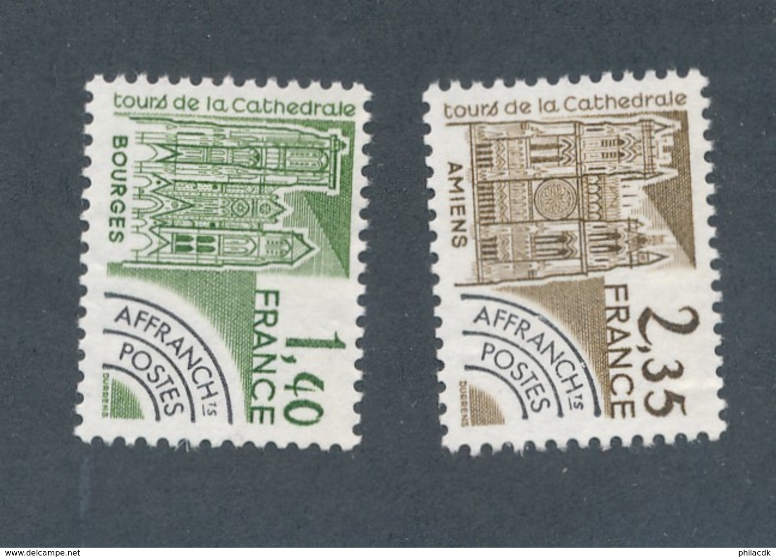 FRANCE - PREOBLITERES N°YT 164/65 NEUFS** SANS CHARNIERE - COTE YT : 2€50 - 1979 - 1964-1988