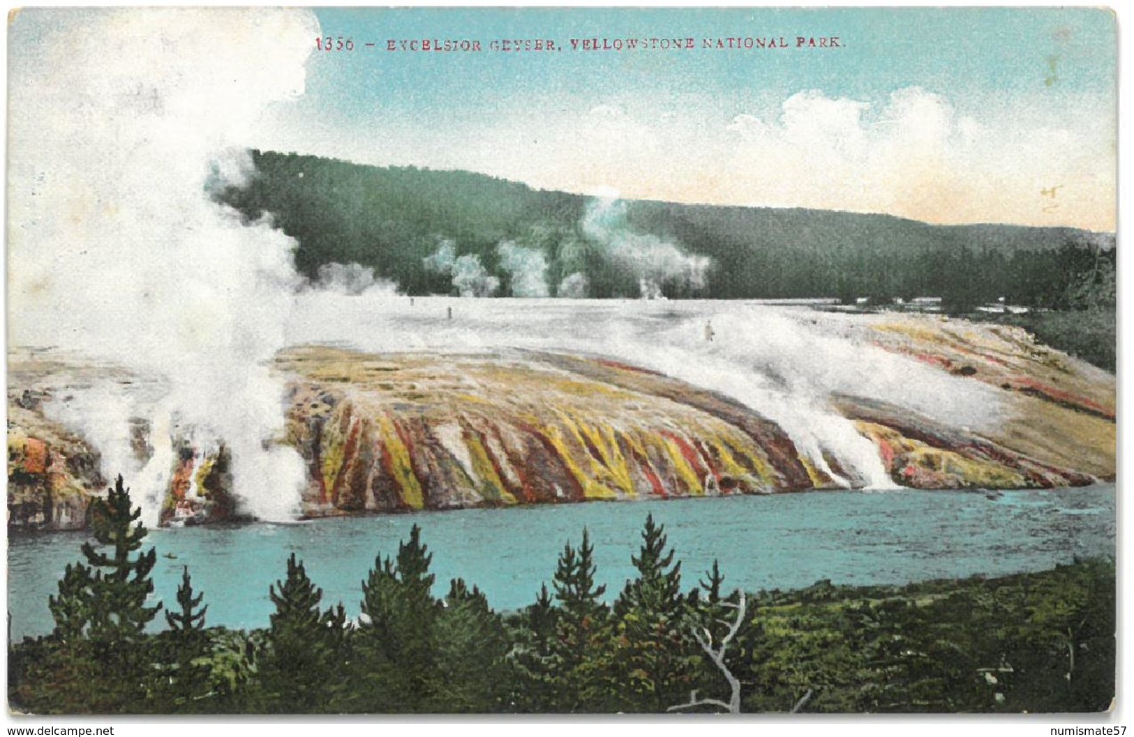CPA YELLOWSTONE National Park - Excelsior Geyser - Yellowstone