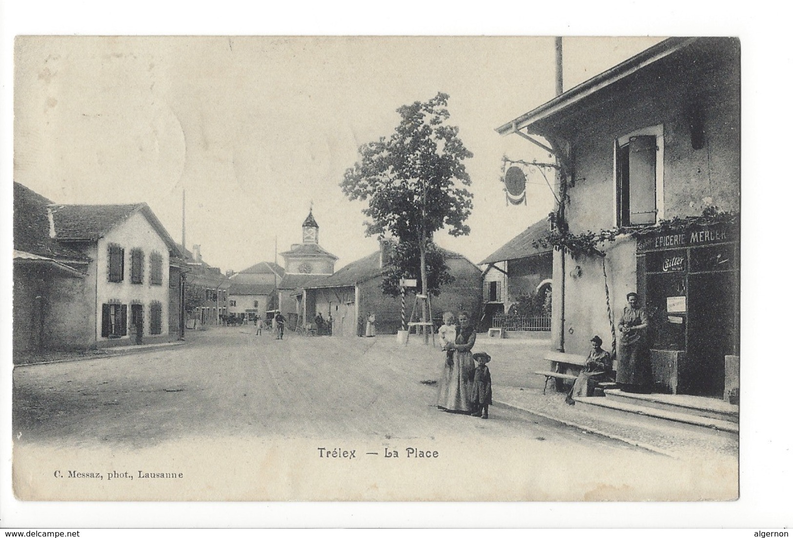 23195 - Trélex La Place Epicerie 1906 - Trélex