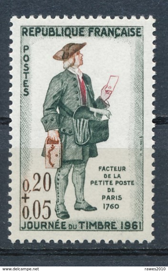 Frankreich Mi. 1339 Postfr. Tag Der Briefmarke Historischer Postbote - Tag Der Briefmarke