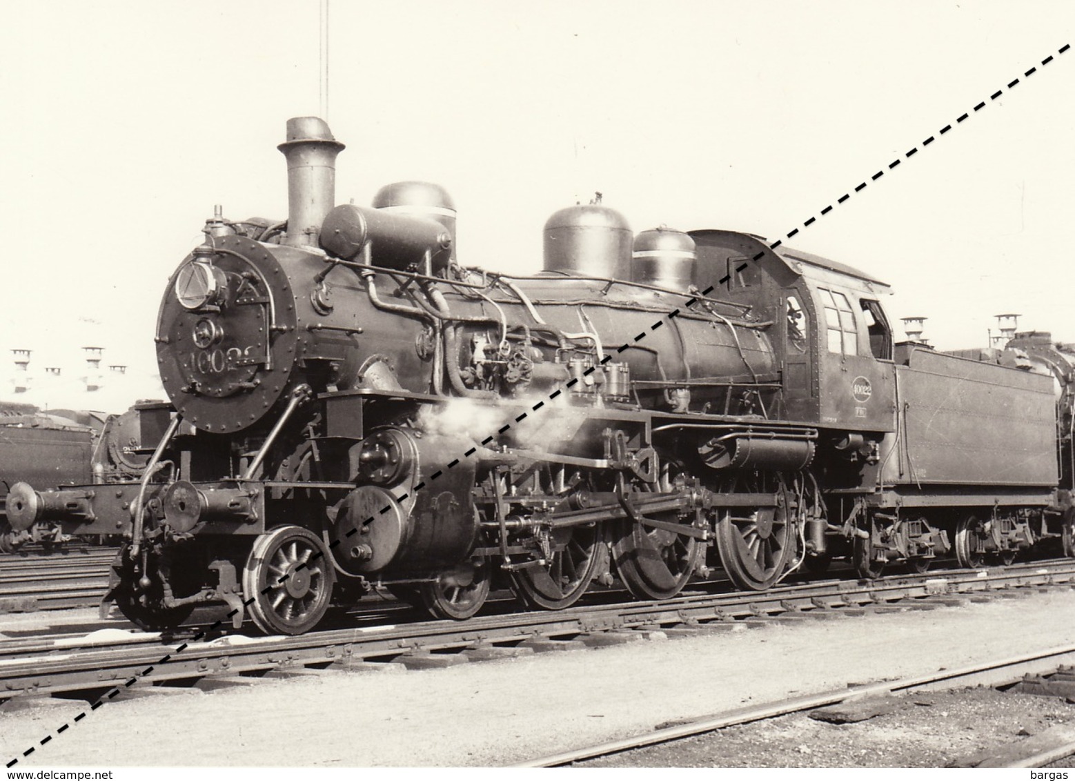 Photo SNCB NMBS Chemins De Fer Belges Train Locomotive - Trains