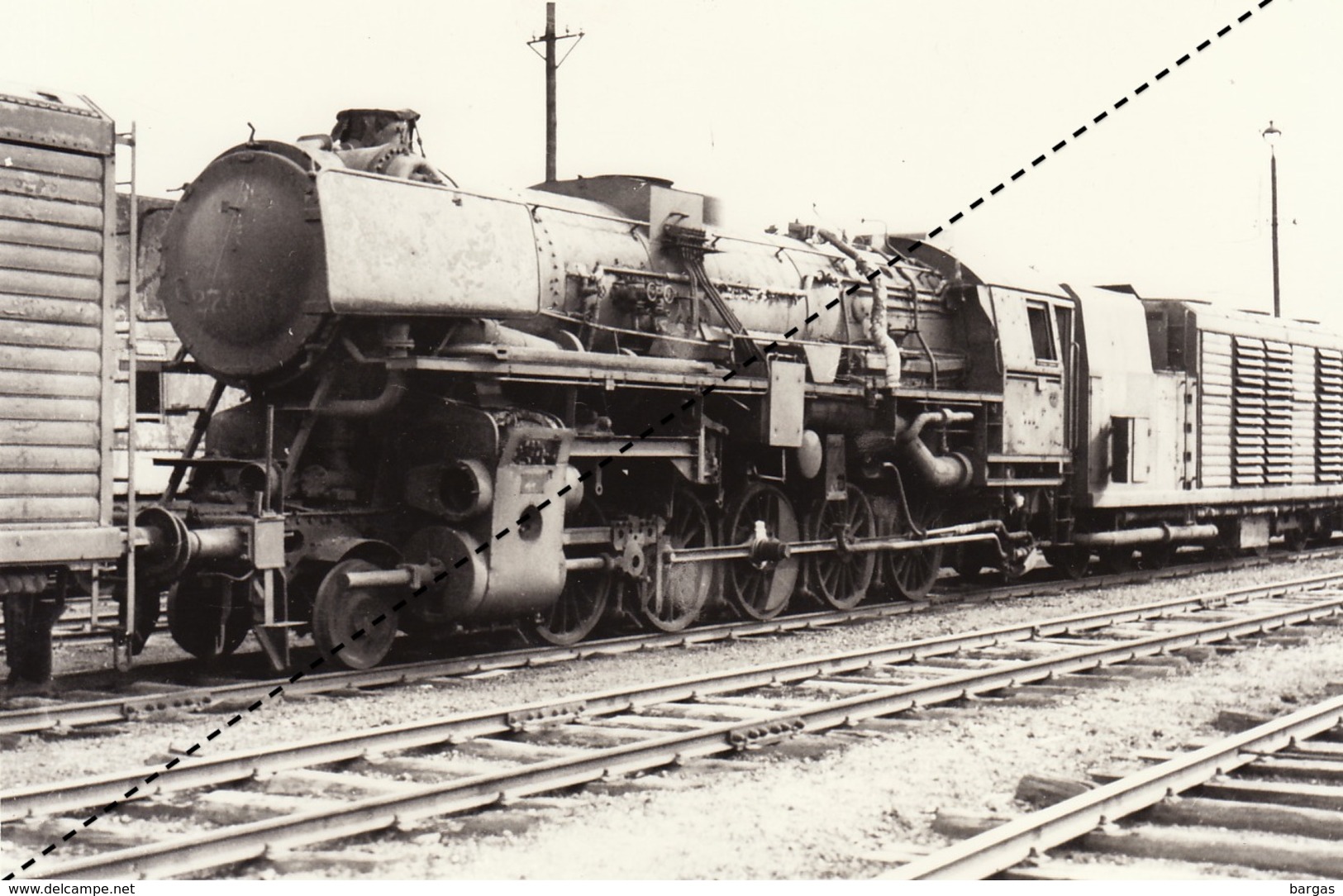 Photo SNCB NMBS Chemins De Fer Belges Train Locomotive - Trains