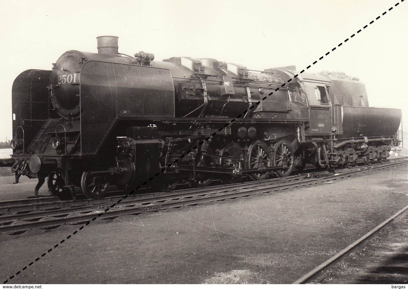 Photo SNCB NMBS Chemins De Fer Belges Train Locomotive - Trains