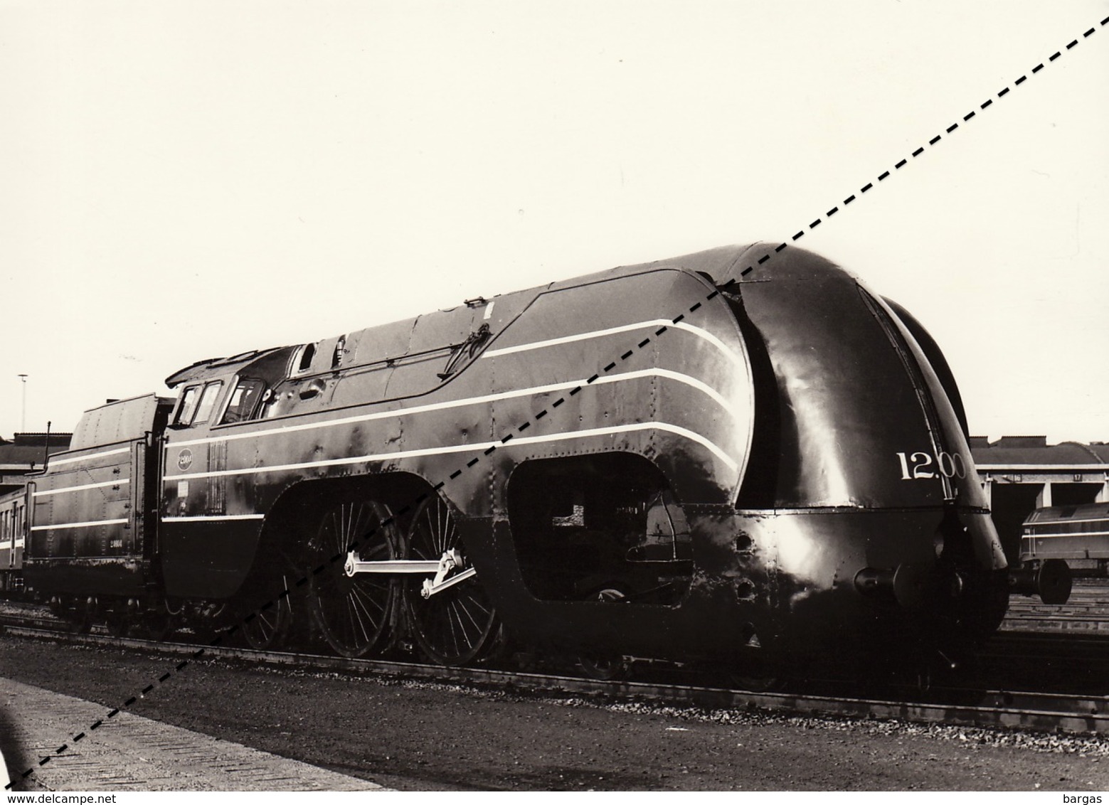 Photo SNCB NMBS Chemins De Fer Belges Train Locomotive - Trains