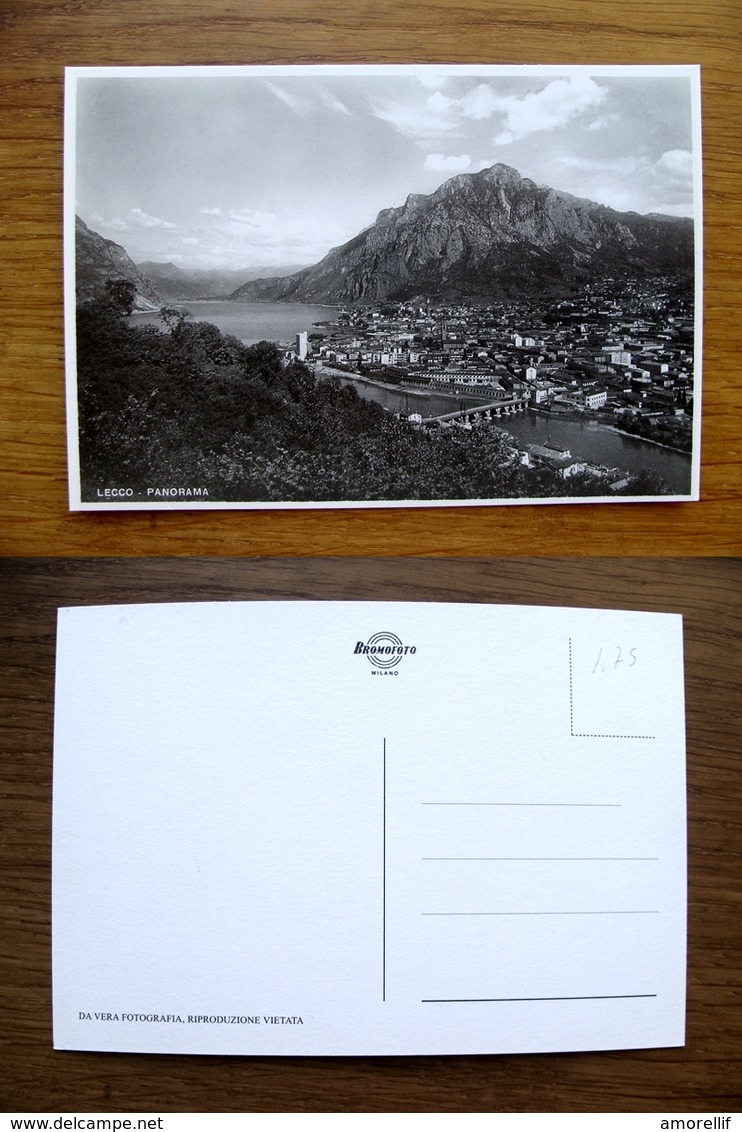 (FG.Y11) LECCO - PANORAMA (RIPRODUZIONE BROMOFOTO) - Lecco