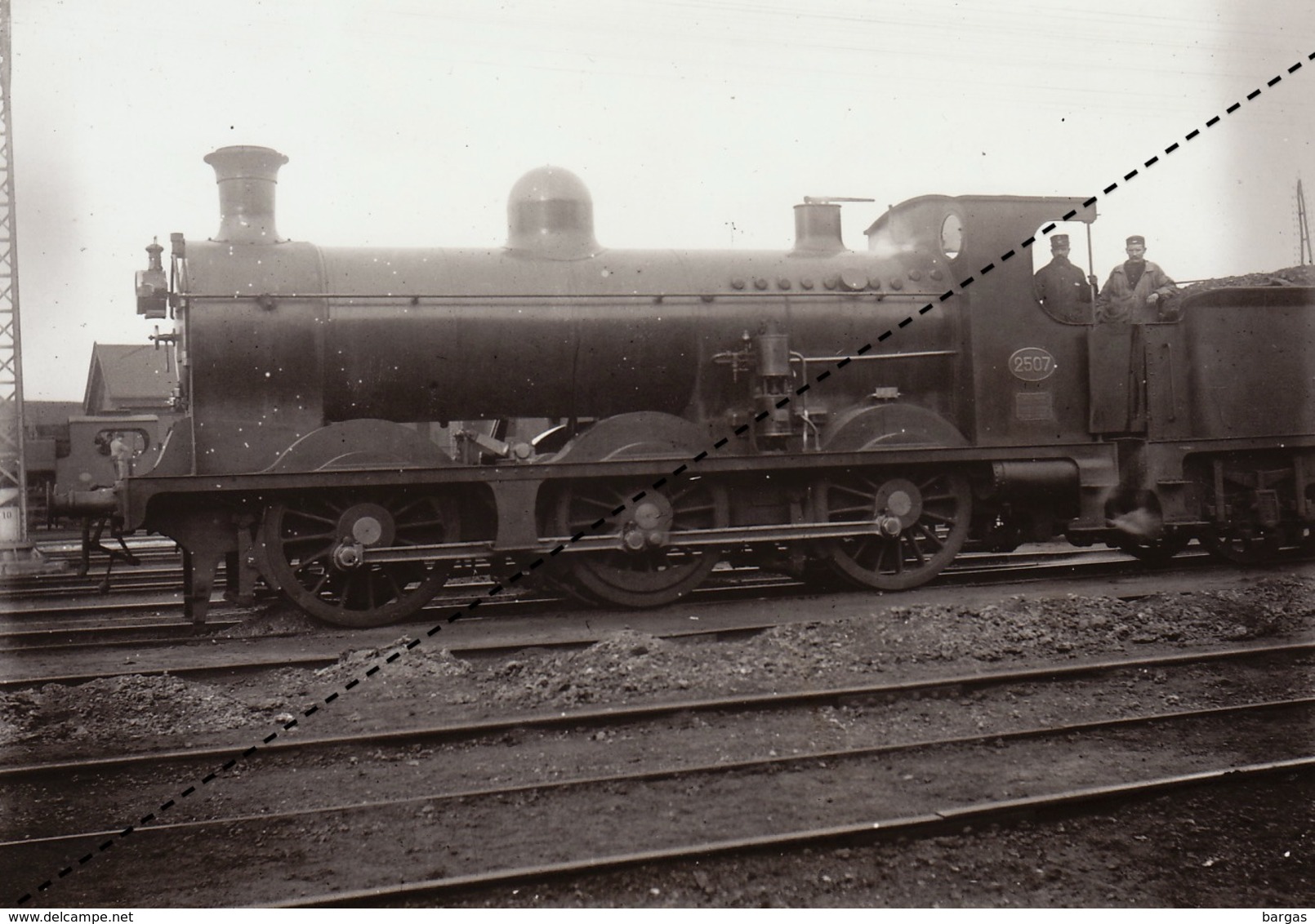 Photo SNCB NMBS Chemins De Fer Belges Train Locomotive - Trains