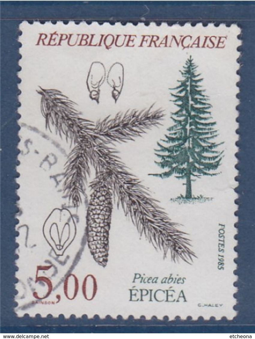 = Flore Et Faune Arbres: Epicéa, 5f00 N°2387 Oblitéré - Oblitérés