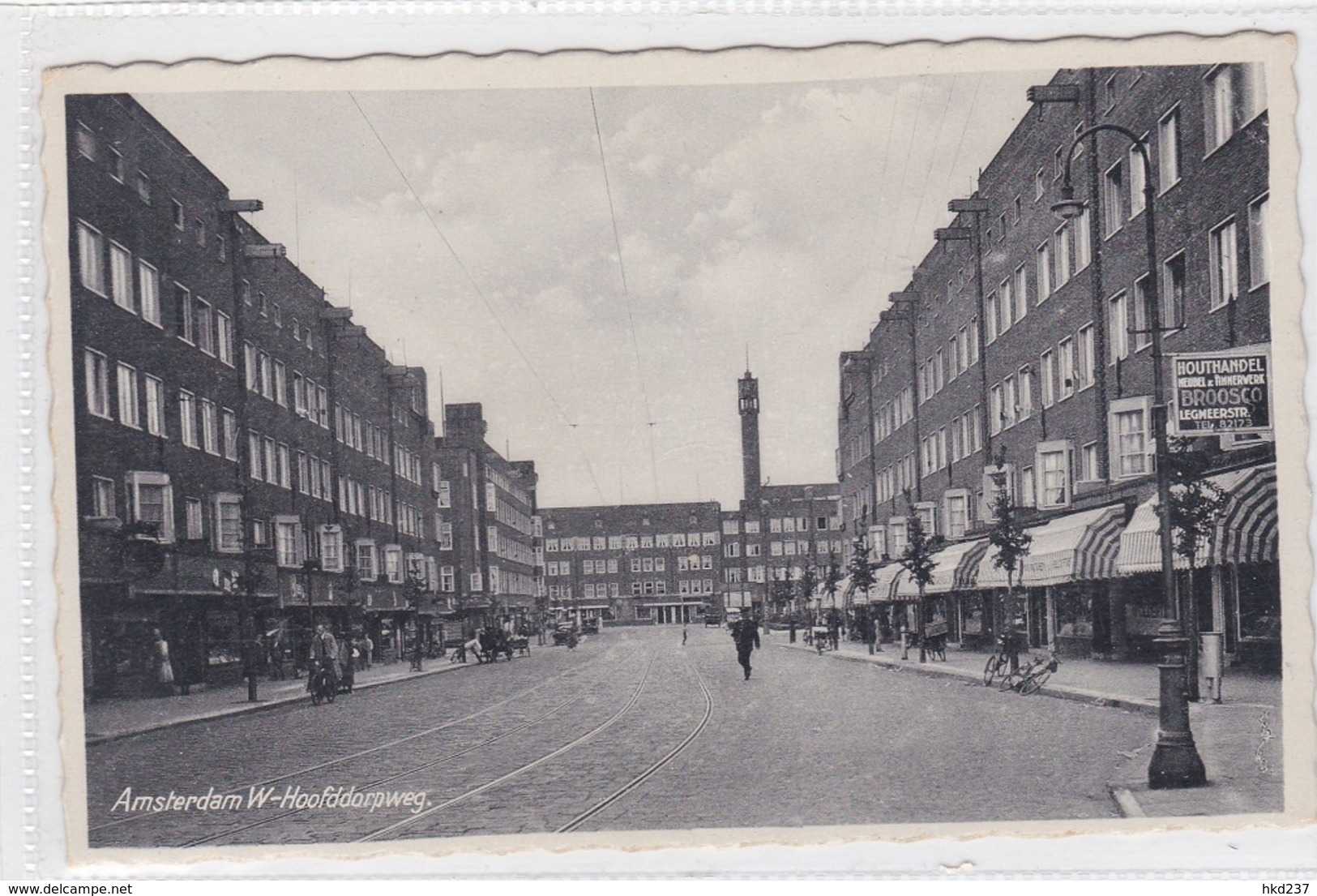 Amsterdam W Hoofddorpweg Verkeer Levendig    2114 - Amsterdam