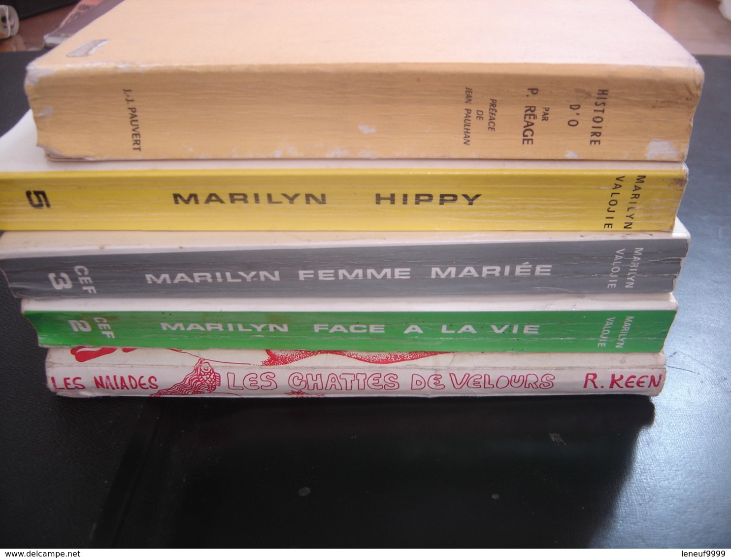 Lot De LIVRES Pour Adulte HISTOIRE D'O MARILYN VALOJIE RICHARD KEEN Erotic - Lots De Plusieurs Livres