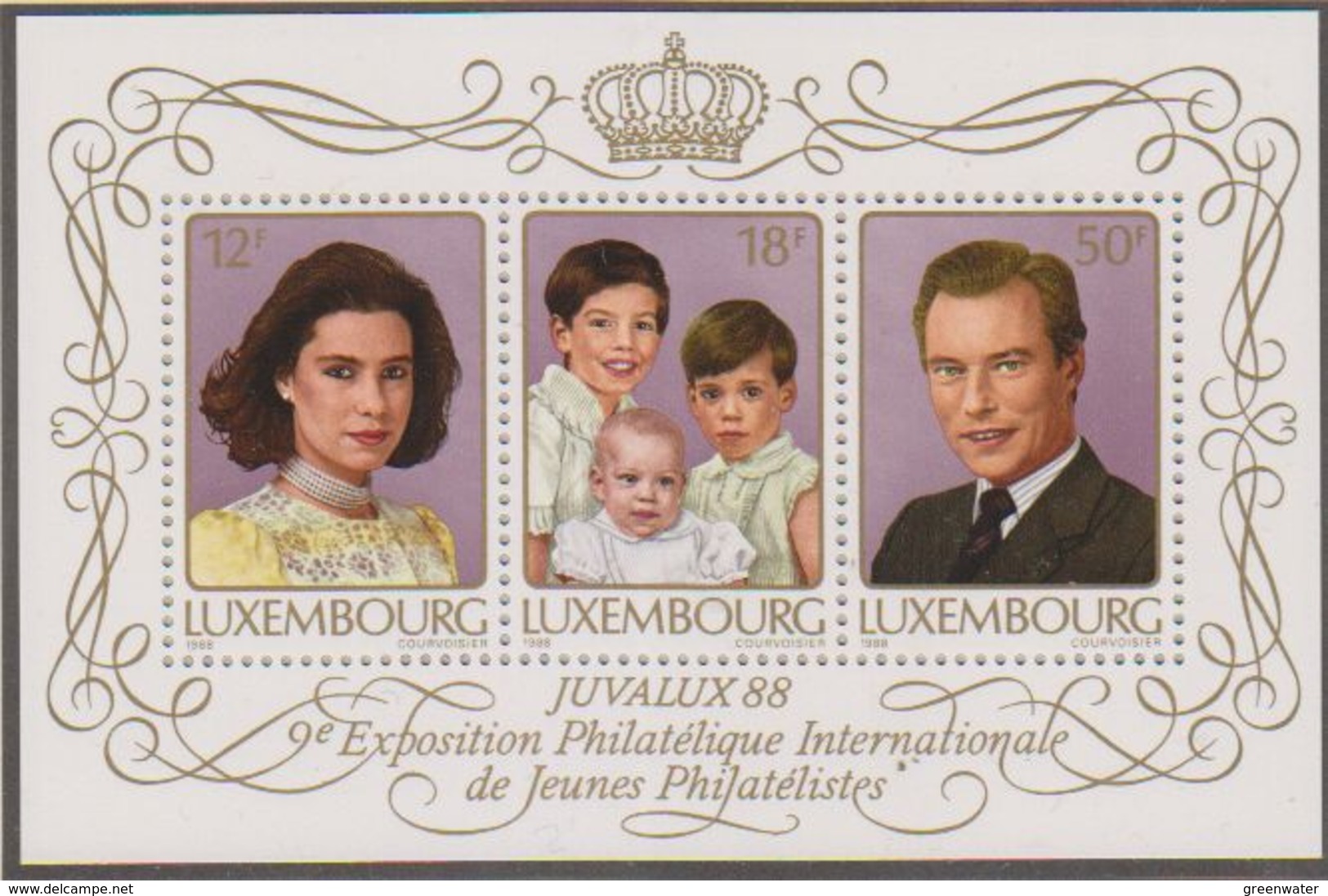 Luxemburg 1988 Juvalux M/s ** Mnh (44276) - Ongebruikt